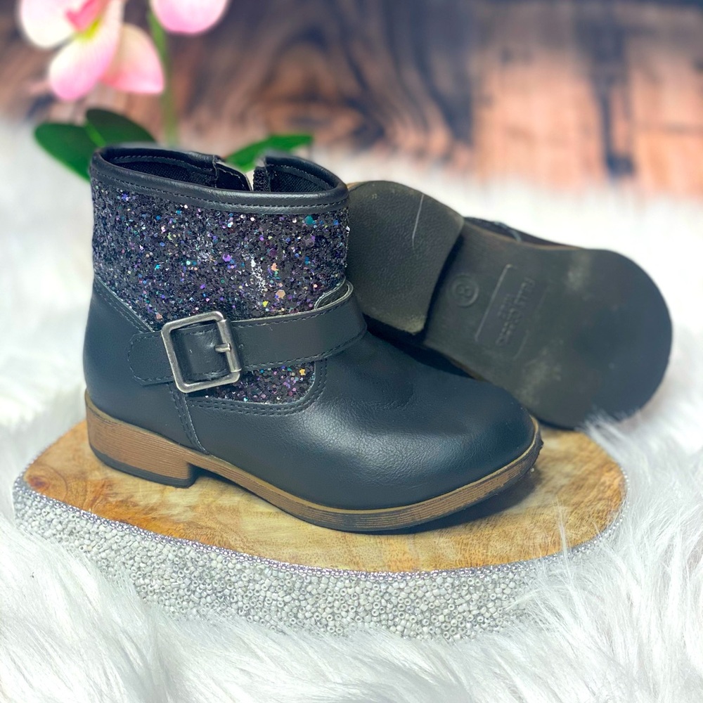 Toddler girl sequin booties! Like new